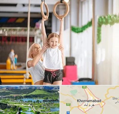 باشگاه ژیمناستیک کودکان در خرم آباد