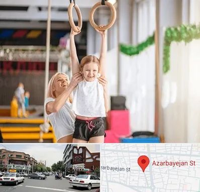 باشگاه ژیمناستیک کودکان در خیابان آذربایجان