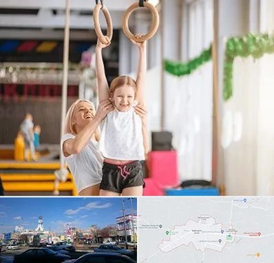 باشگاه ژیمناستیک کودکان در ماهدشت کرج