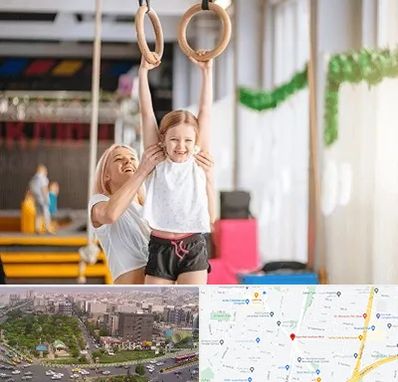 باشگاه ژیمناستیک کودکان در آیت الله کاشانی