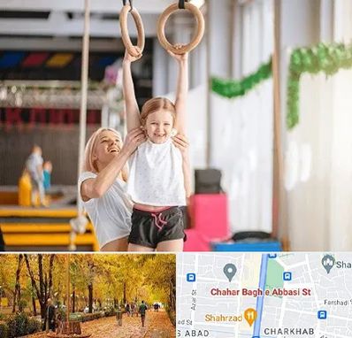 باشگاه ژیمناستیک کودکان در چهارباغ اصفهان