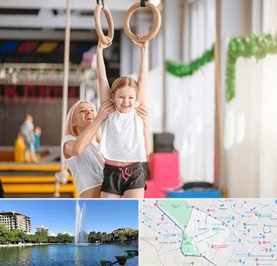 باشگاه ژیمناستیک کودکان در کوهسنگی مشهد