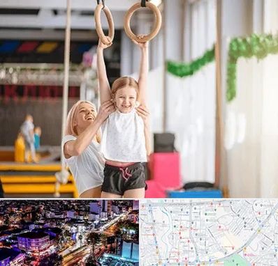 باشگاه ژیمناستیک کودکان در منظریه رشت