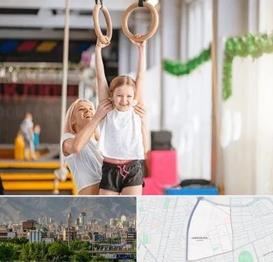 باشگاه ژیمناستیک کودکان در جمشیدیه