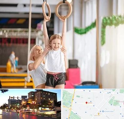 باشگاه ژیمناستیک کودکان در بلوار سجاد مشهد