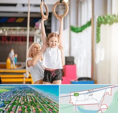 باشگاه ژیمناستیک کودکان در نور