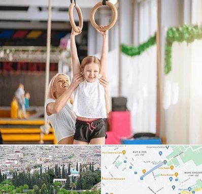 باشگاه ژیمناستیک کودکان در محلاتی شیراز