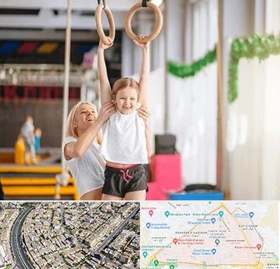 باشگاه ژیمناستیک کودکان در شهرک غرب مشهد