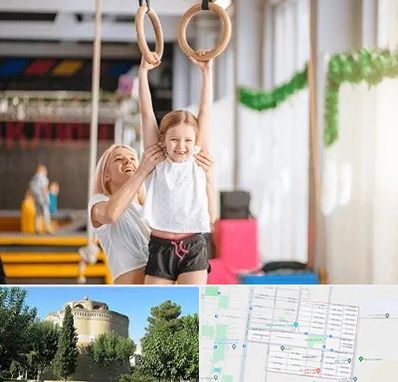 باشگاه ژیمناستیک کودکان در مرداویج اصفهان