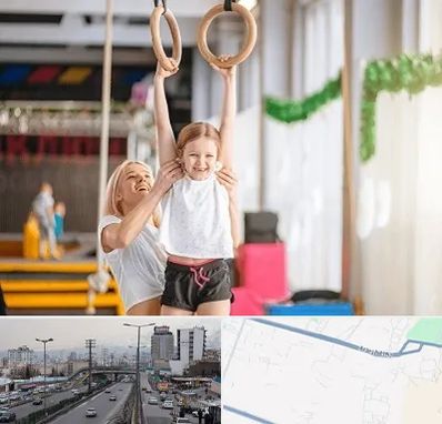 باشگاه ژیمناستیک کودکان در بلوار ارتش