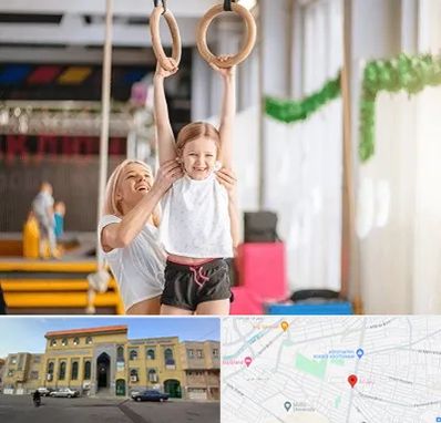 باشگاه ژیمناستیک کودکان در زنبیل آباد قم