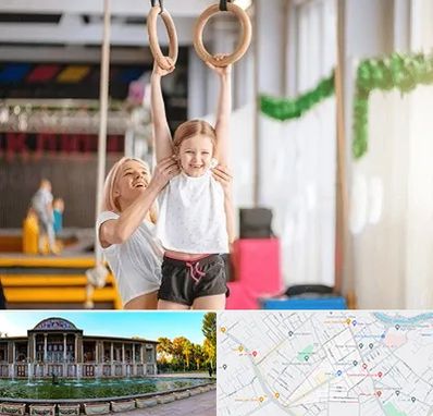 باشگاه ژیمناستیک کودکان در عفیف آباد شیراز