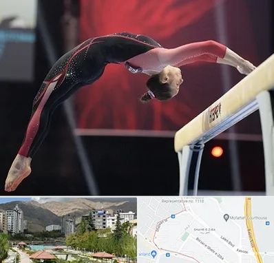 باشگاه ژیمناستیک بانوان در شهر زیبا