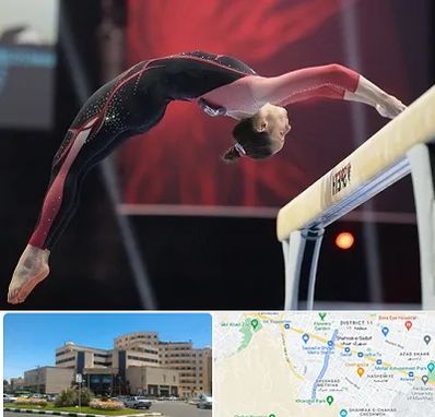 باشگاه ژیمناستیک بانوان در صیاد شیرازی مشهد