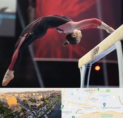 باشگاه ژیمناستیک بانوان در تهرانپارس 