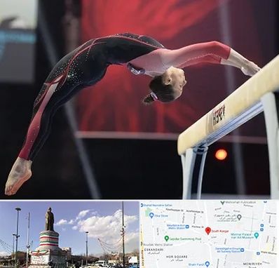 باشگاه ژیمناستیک بانوان در کارگر جنوبی