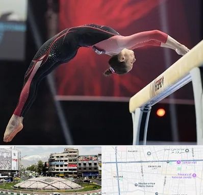 باشگاه ژیمناستیک بانوان در مرکز تهران