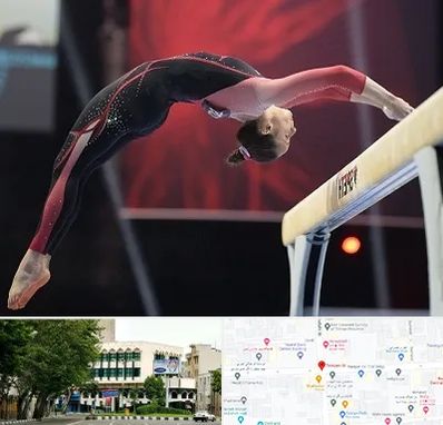 باشگاه ژیمناستیک بانوان در طالقانی