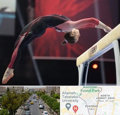 باشگاه ژیمناستیک بانوان در شهران 