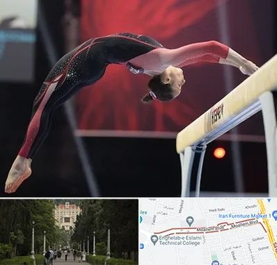 باشگاه ژیمناستیک بانوان در بلوار معلم رشت