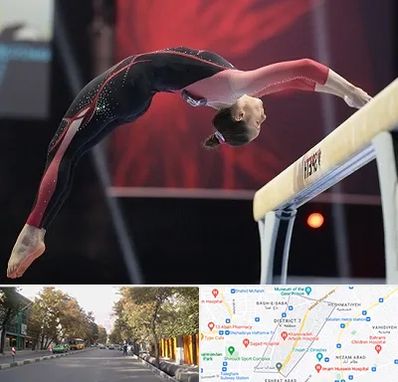 باشگاه ژیمناستیک بانوان در شریعتی