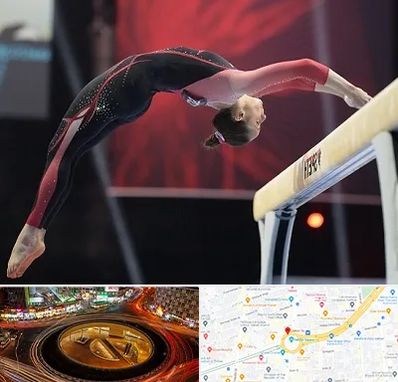 باشگاه ژیمناستیک بانوان در میدان ولیعصر