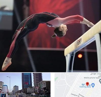 باشگاه ژیمناستیک بانوان در چهارراه طالقانی کرج