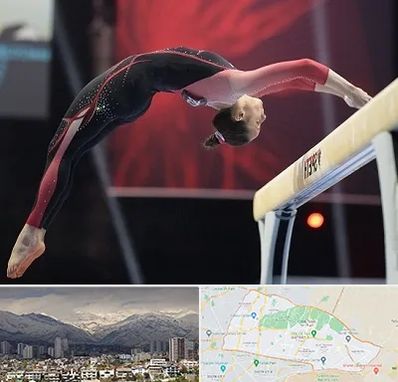 باشگاه ژیمناستیک بانوان در منطقه 4 تهران