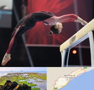 باشگاه ژیمناستیک بانوان در بندرلنگه