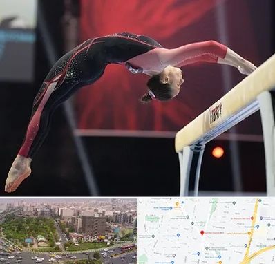 باشگاه ژیمناستیک بانوان در آیت الله کاشانی