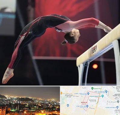 باشگاه ژیمناستیک بانوان در مارلیک کرج