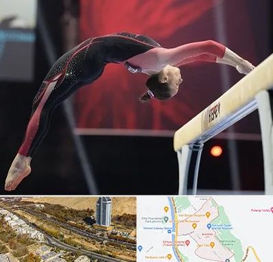 باشگاه ژیمناستیک بانوان در خیابان نیایش شیراز