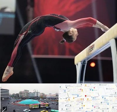 باشگاه ژیمناستیک بانوان در میدان انقلاب