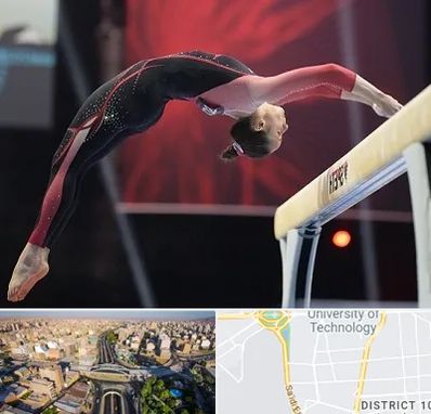 باشگاه ژیمناستیک بانوان در استاد معین