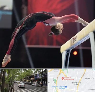 باشگاه ژیمناستیک بانوان در ظفر 