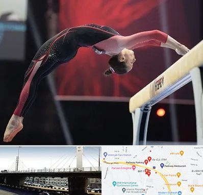 باشگاه ژیمناستیک بانوان در پارک وی