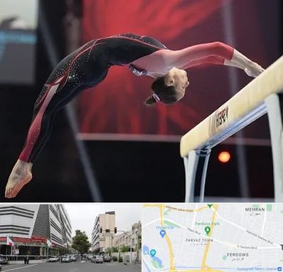 باشگاه ژیمناستیک بانوان در بلوار فردوس 