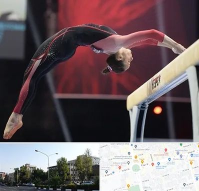 باشگاه ژیمناستیک بانوان در میدان کاج