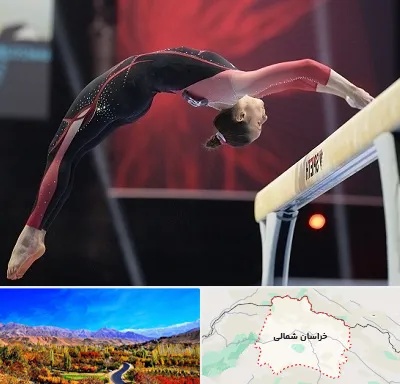 باشگاه ژیمناستیک بانوان در خراسان شمالی