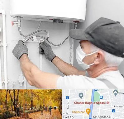 لوله کش پکیج و شوفاژ در چهارباغ اصفهان