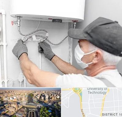 لوله کش پکیج و شوفاژ در استاد معین