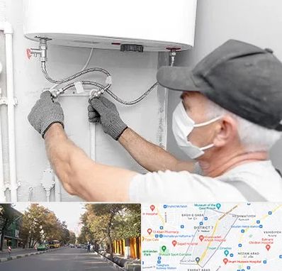 لوله کش پکیج و شوفاژ در شریعتی