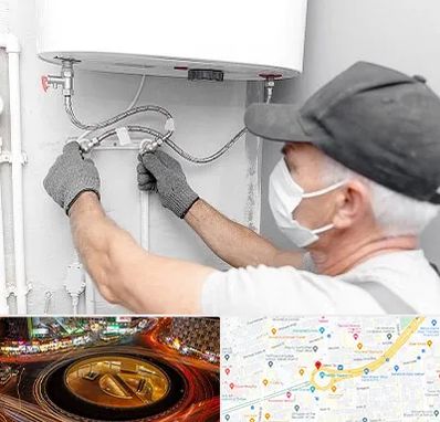 لوله کش پکیج و شوفاژ در میدان ولیعصر