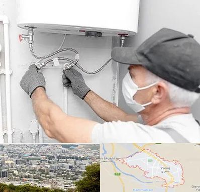 لوله کش پکیج و شوفاژ در یاسوج