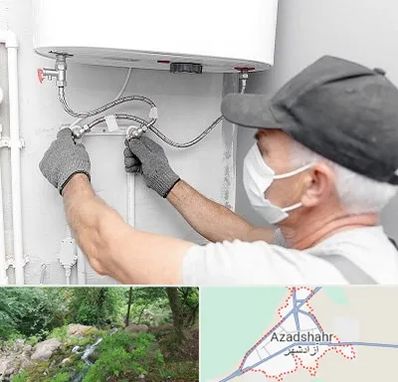 لوله کش پکیج و شوفاژ در آزادشهر