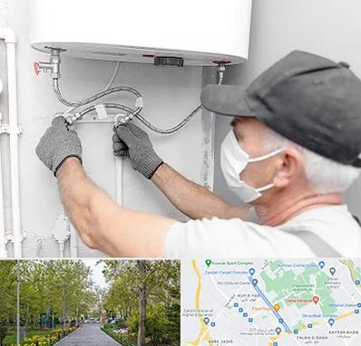 لوله کش پکیج و شوفاژ در قدوسی غربی شیراز