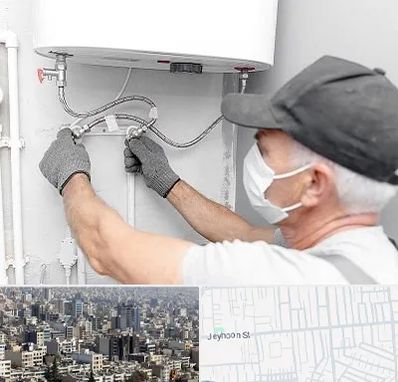 لوله کش پکیج و شوفاژ در جیحون