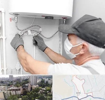 لوله کش پکیج و شوفاژ در اوین