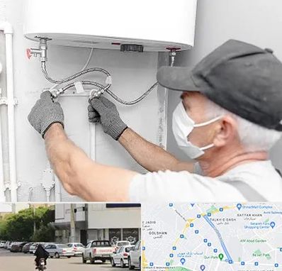 لوله کش پکیج و شوفاژ در قدوسی شرقی شیراز