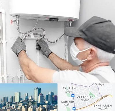 لوله کش پکیج و شوفاژ در قیطریه